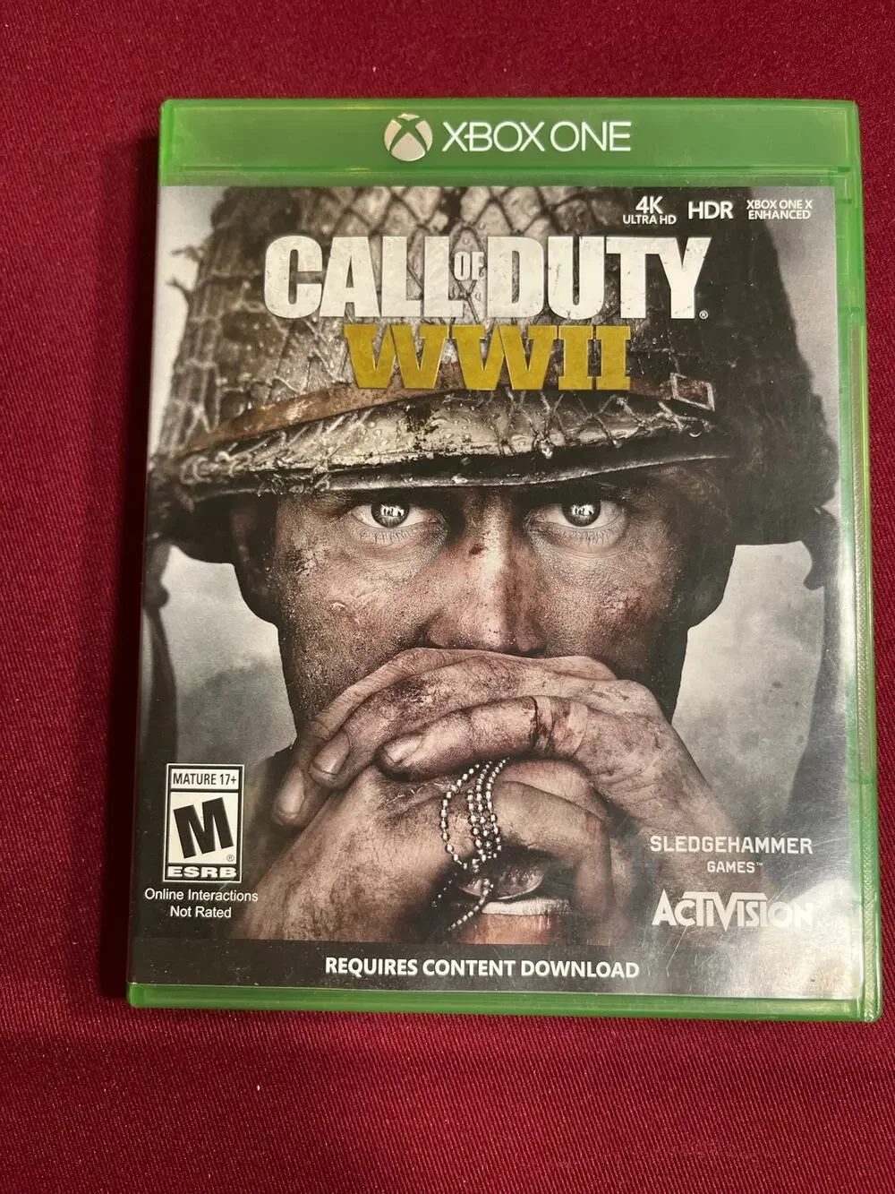Xbox One Call Of Duty WW2-Used Good Condition